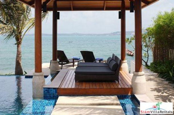 Private Beachfront Villa with Two or Four Bedrooms and Private Pool at Bophut, Samui-16