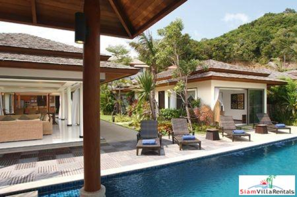 Private Beachfront Villa with Two or Four Bedrooms and Private Pool at Bophut, Samui-2