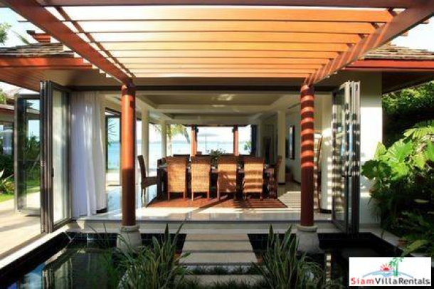 Private Beachfront Villa with Two or Four Bedrooms and Private Pool at Bophut, Samui-6
