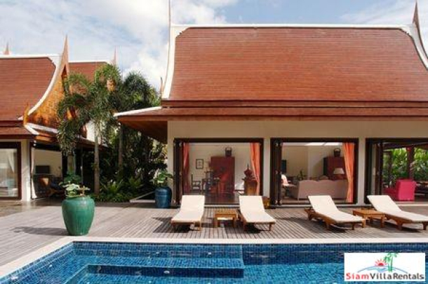 Beachfront Thai Style Pool Villa with Three, Four or Five Bedrooms in Lipa Noi, Samui-3