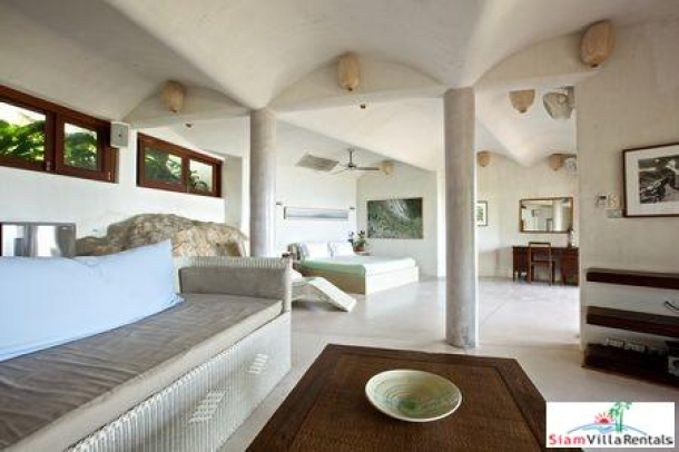 Chic Rustic Pool Villa with Three or Five Bedrooms on a Secluded Beach at Laem Set, Samui-10