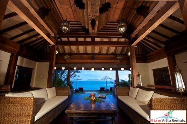 Chic Rustic Pool Villa with Three or Five Bedrooms on a Secluded Beach at Laem Set, Samui-5