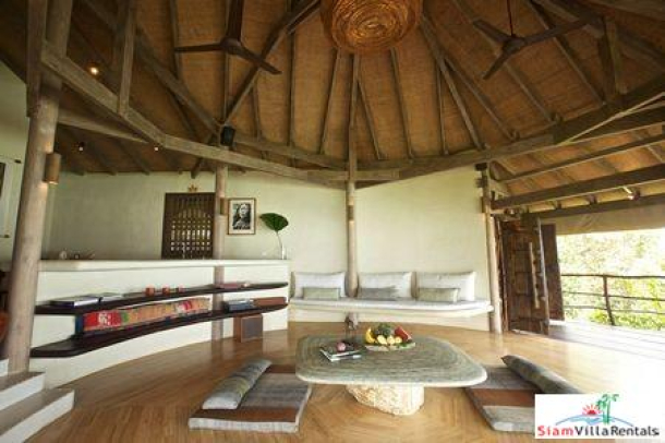 Chic Rustic Pool Villa with Three or Five Bedrooms on a Secluded Beach at Laem Set, Samui-7