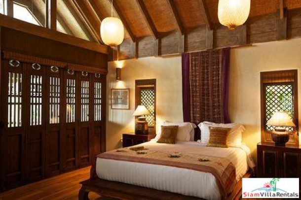 Chic Rustic Pool Villa with Three or Five Bedrooms on a Secluded Beach at Laem Set, Samui-8
