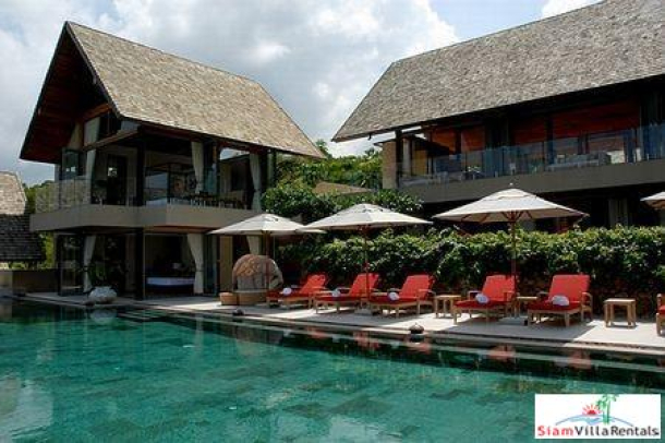 Exclusive Seaview Villas with Four or Five Bedrooms with Private Swimming Pools in Bophut, Samui-1