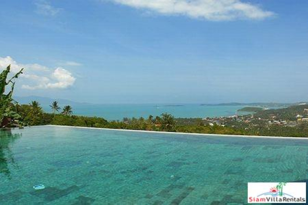Exclusive Seaview Villas with Four or Five Bedrooms with Private Swimming Pools in Bophut, Samui-17