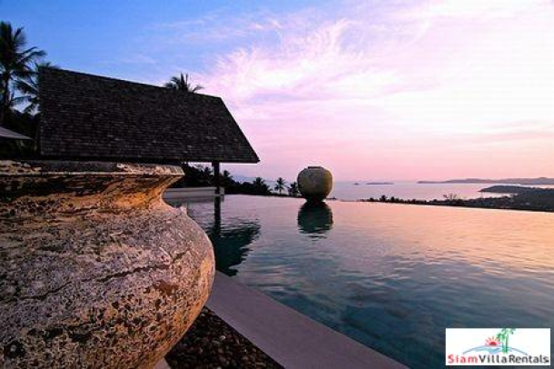 Exclusive Seaview Villas with Four or Five Bedrooms with Private Swimming Pools in Bophut, Samui-18