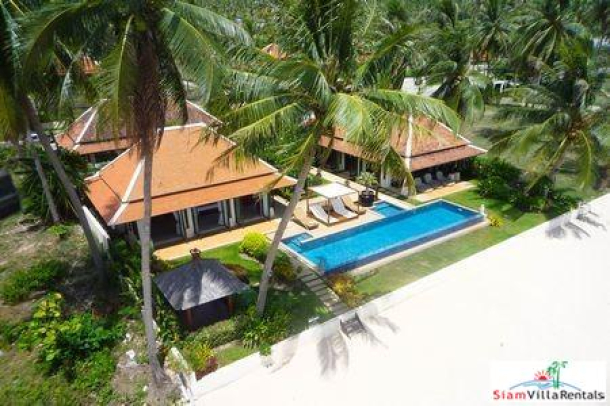 Private Beachfront Villa with Two or Three Bedrooms at Big Buddha Beach, Samui-3