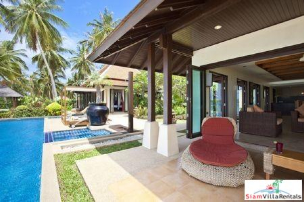 Private Beachfront Villa with Two or Three Bedrooms at Big Buddha Beach, Samui-5