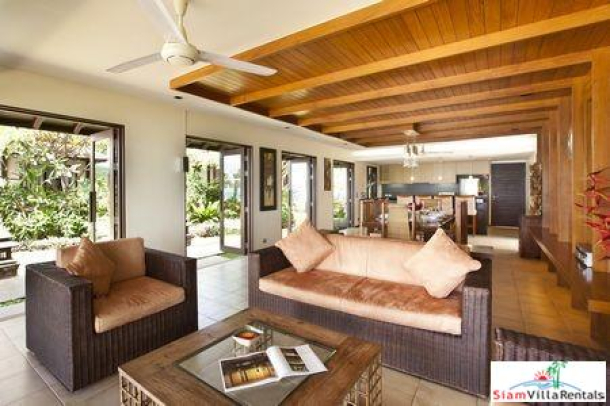 Private Beachfront Villa with Two or Three Bedrooms at Big Buddha Beach, Samui-9