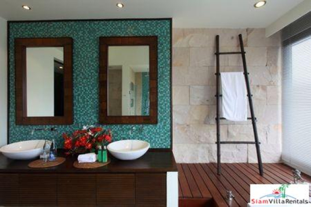 Stylish Seaview Pool Villa with Two or Three Bedrooms at Bophut, Samui-12