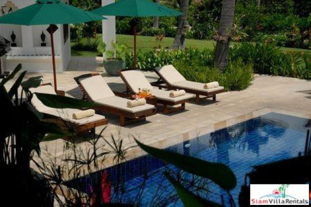 Picturesque Hillside Seaview Pool Villa with Three Bedrooms in Bophut, Samui-7