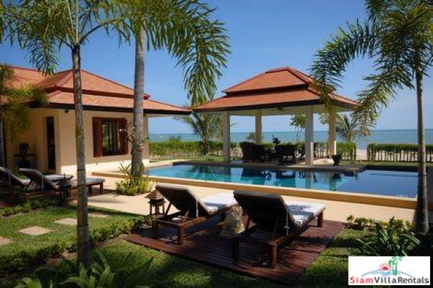 Charming Beachfront Pool Villa with Three or Four Bedrooms on Laem Set Beach, Samui-3