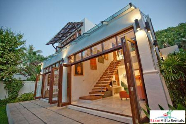 Contemporary Beachfront Pool Villa with Two or Three Bedrooms on Laem Noi Beach, Samui-6