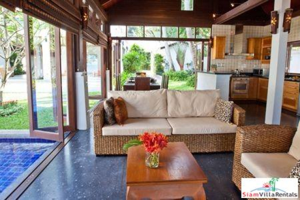 Contemporary Beachfront Pool Villa with Two or Three Bedrooms on Laem Noi Beach, Samui-9