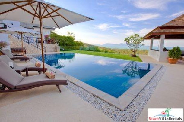Stylish Hillside Pool Villa with Three or Four Bedrooms in Bophut, Samui-11