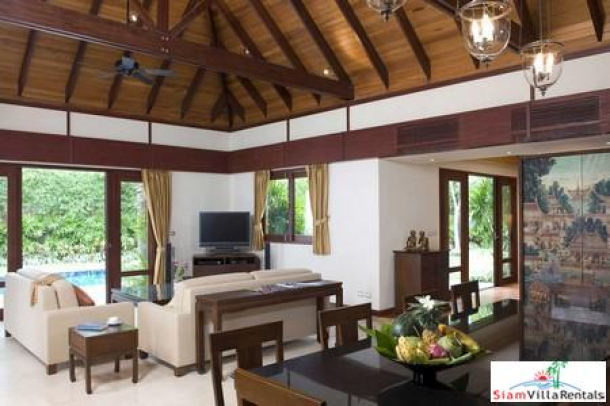 Contemporary Thai Two or Four Bedroom Pool Villa on the Beach at Maenam, Samui-5