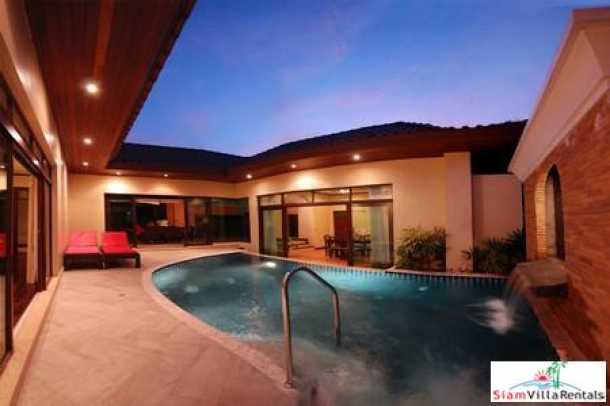 Les Palmares Villas | Modern Two Bedroom Asian Pool Villa for Holiday Rental in Cherng Talay-1