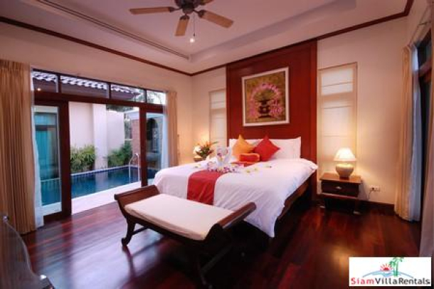 Les Palmares Villas | Modern Two Bedroom Asian Pool Villa for Holiday Rental in Cherng Talay-3