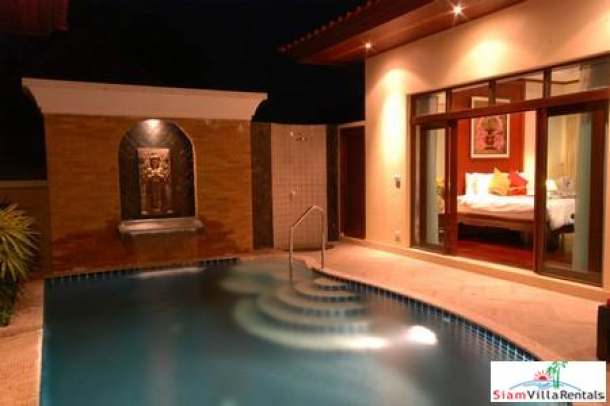 Les Palmares Villas | Modern Two Bedroom Asian Pool Villa for Holiday Rental in Cherng Talay-7