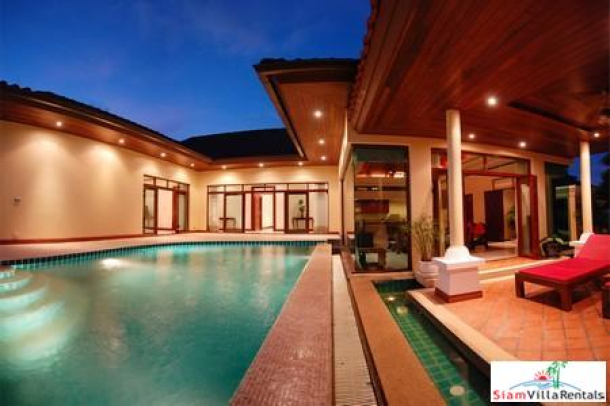 Les Palmares Villas | Classy Modern Three Bedroom Holiday Pool Villa in Cherng Talay-9