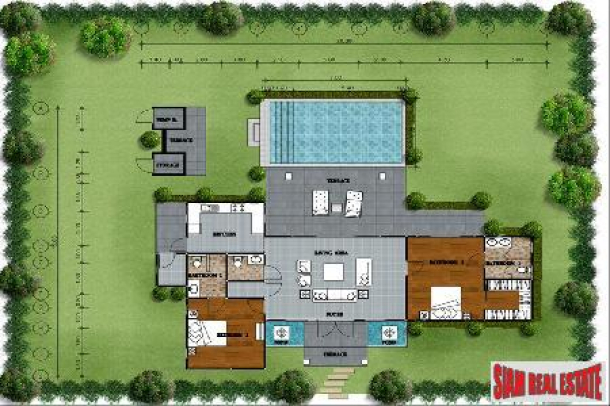 15 Luxury Pool Villas for sale close to Golf Course-9