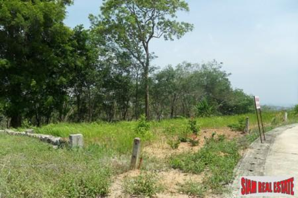 One Rai of Hillside Land with Sea Views Available in Rawai-13