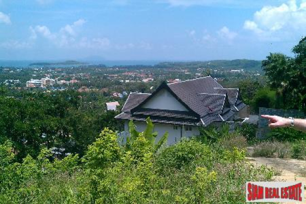 One Rai of Hillside Land with Sea Views Available in Rawai-14
