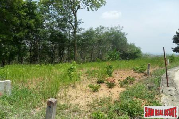 One Rai of Hillside Land with Sea Views Available in Rawai-3