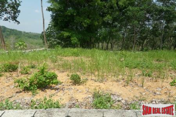 One Rai of Hillside Land with Sea Views Available in Rawai-5