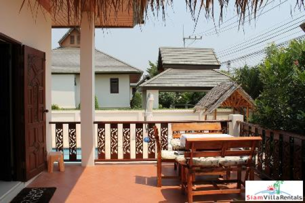 3 bedroms house with private pool for rent only 5 mins to beach.-13