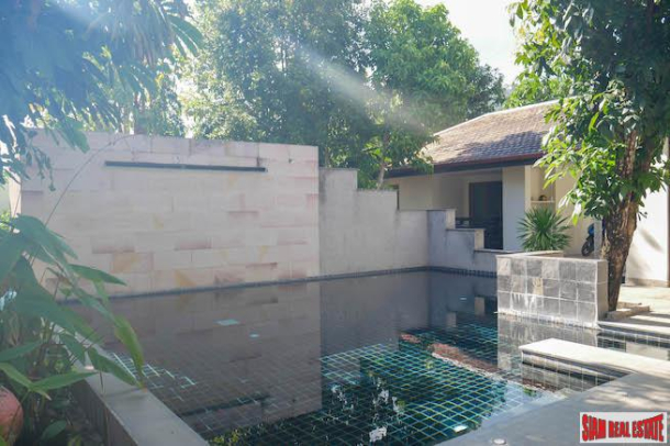 Beautiful Contemporary Balinese Three Bedroom Pool Villa for Sale in a Quiet Area of Rawai-11