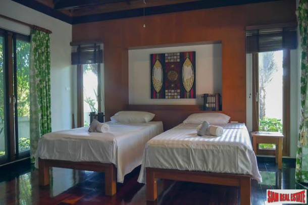 Beautiful Contemporary Balinese Three Bedroom Pool Villa for Sale in a Quiet Area of Rawai-18