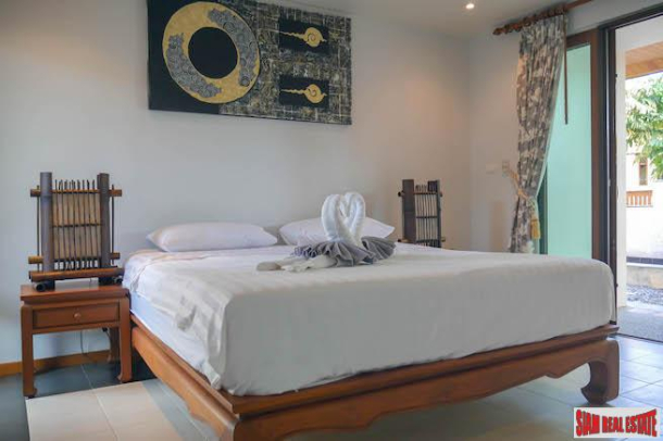 Beautiful Contemporary Balinese Three Bedroom Pool Villa for Sale in a Quiet Area of Rawai-22