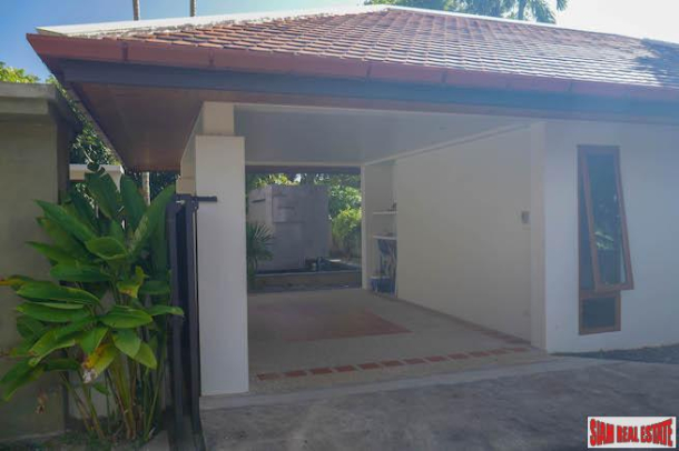 Beautiful Contemporary Balinese Three Bedroom Pool Villa for Rent in a Quiet Area of Rawai-13