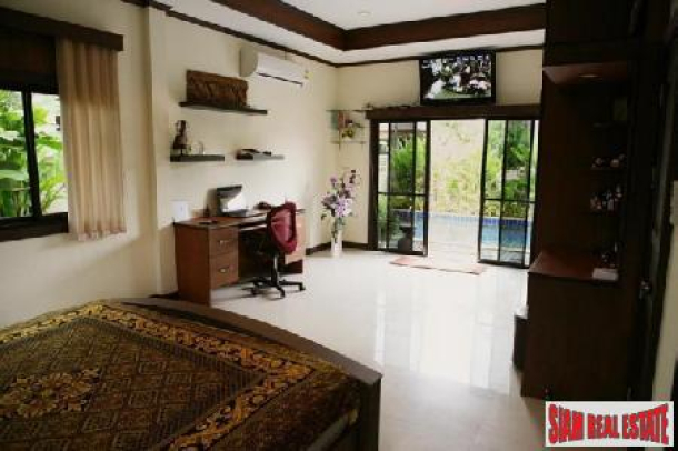 3 Big Bedrooms In This Thai- Balinese Style Property - East Pattaya-6