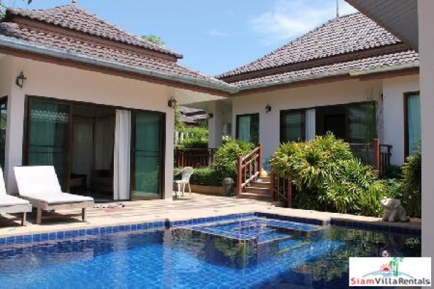 3 bedrooms villa with private swimming pool for rent only few minutes to Hua Hin town.-1