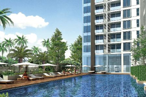 New 1 Bedroom Condominium In A Recently Completed Development In City Location - Pattaya City-2