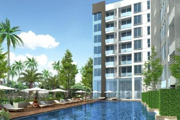 New 1 Bedroom Condominium In A Recently Completed Development In City Location - Pattaya City-3