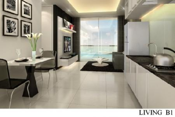 New 1 Bedroom Condominium In A Recently Completed Development In City Location - Pattaya City-5