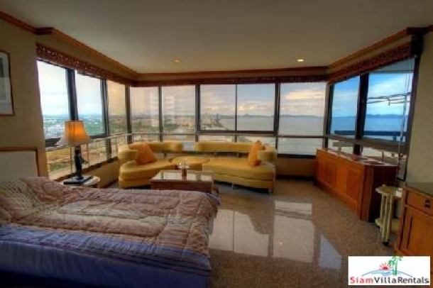 2 Bedroom Condominium With Sea And Pool Views Available For Long Term Rent  - Jomtien-3