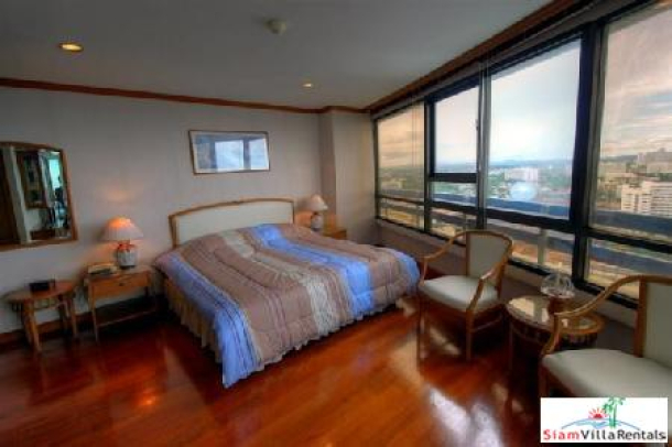 2 Bedroom Condominium With Sea And Pool Views Available For Long Term Rent  - Jomtien-5