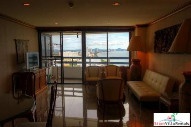 2 Bedroom Condominium With Sea And Pool Views Available For Long Term Rent  - Jomtien-6