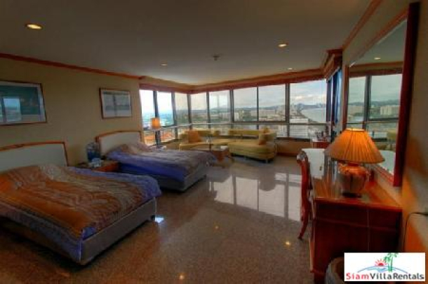 2 Bedroom Condominium With Sea And Pool Views Available For Long Term Rent  - Jomtien-7