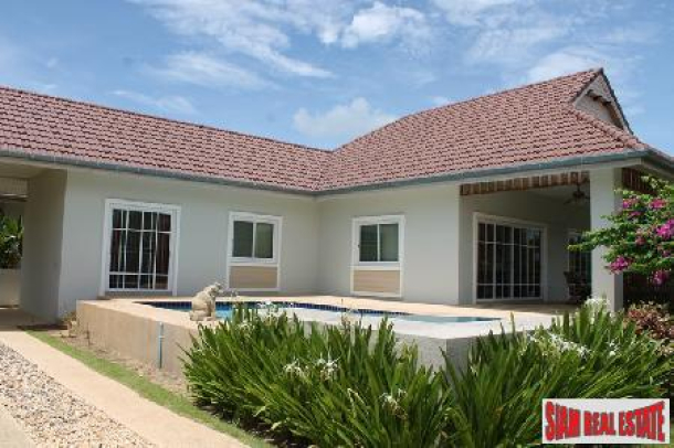 An affordable pool villa in a small development for sale.-1