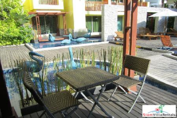 1 bedroom condominium unit with the direct access to the swimming pool for rent.-3