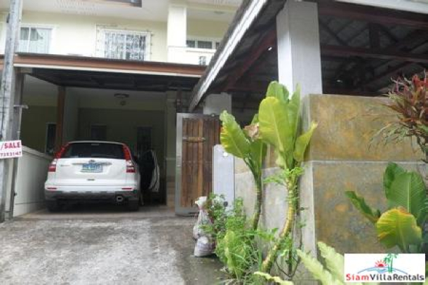 Two Bedroom Single-Storey Townhouse in Chalong-16