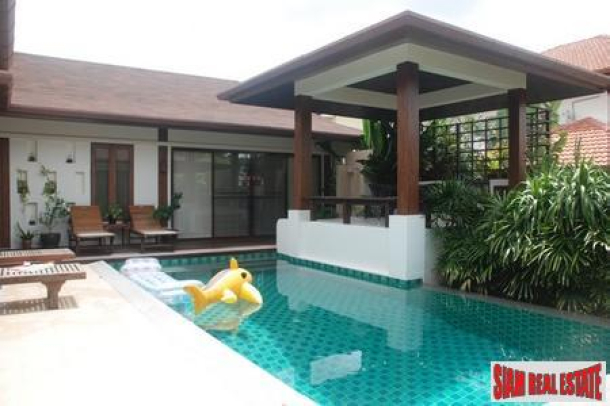 Baan Maneekram Jomthong | Sophisticated Four Bedroom Pool Villa in Chalong-1