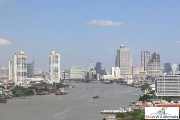 Two bedroom apartment with stunning Chaopraya river views in Silom Sathorn-3