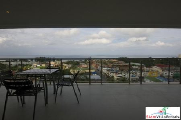 Modern, Two-Bedroom Sea View Apartment above Karon Beach-8